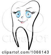 Poster, Art Print Of Happy Female Tooth 1