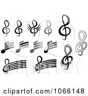 Poster, Art Print Of Music Notes