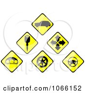 Clipart Automotive Sign Icons Royalty Free Vector Illustration