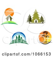Poster, Art Print Of Cabin And Wilderness Scenes
