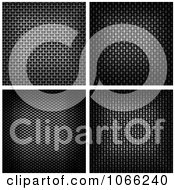 Clipart Carbon Fiber Backgrounds 1 Royalty Free Vector Illustration