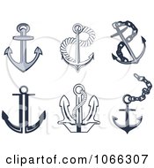 Poster, Art Print Of Anchors 3