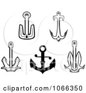 Poster, Art Print Of Anchors 2