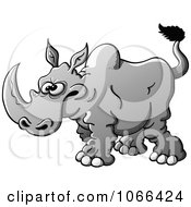 Poster, Art Print Of Peeved Rhino