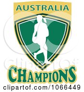 Poster, Art Print Of Australia Champions Netball Shield 1