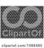 Clipart Perforated Metal Background Royalty Free CGI Illustration