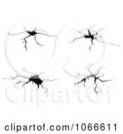 Clipart Cracks And Holes 1 Royalty Free Vector Illustration