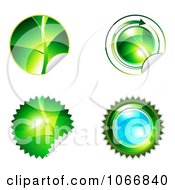 Poster, Art Print Of Ecology Sticker Icons