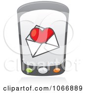 Poster, Art Print Of Cell Phone With A Love Letter