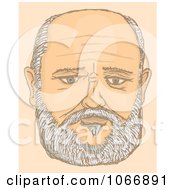 Poster, Art Print Of Portrait Of A Balding Man