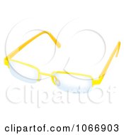 Poster, Art Print Of Yellow Glasses