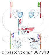 Poster, Art Print Of Tooth Characters 1