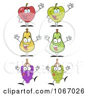 Poster, Art Print Of Fruit Characters