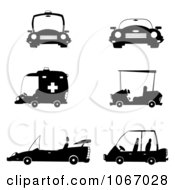 Poster, Art Print Of Black And White Vehicles