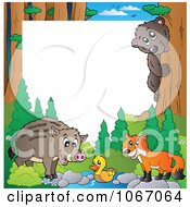 Poster, Art Print Of Forest Animal Frame 2