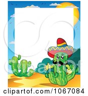Poster, Art Print Of Mexican Cactus Frame