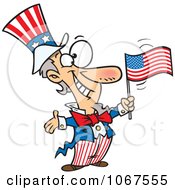 Poster, Art Print Of Patriotic Uncle Sam