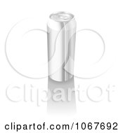 Clipart 3d Aluminum Can Royalty Free Vector Illustration