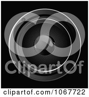 Clipart Black Music Speaker Background Royalty Free Vector Illustration by Pushkin