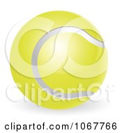 Poster, Art Print Of 3d Traditional Tennis Ball