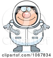 Pudgy Male Astronaut