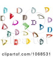 Poster, Art Print Of Letter D Design Elements