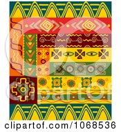 Clipart Ethnic Patterns Set 6 Royalty Free Vector Illustration