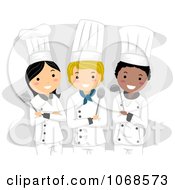 Three Happy Chefs
