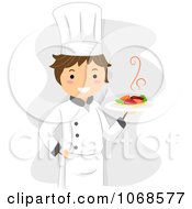 Chef Holding A Plate