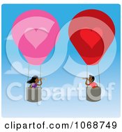 Boy And Girl Finding Love In Hot Air Balloons