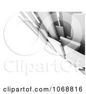 Clipart 3d Abstract Architectural Columns Royalty Free CGI Illustration