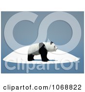 Poster, Art Print Of 3d Panda Bear Profile