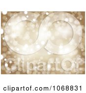 Poster, Art Print Of Golden Sparkle Background