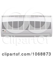 Poster, Art Print Of 3d Ductless Wall Air Conditioner Unit