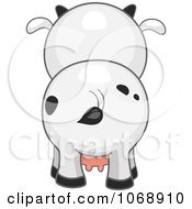 Poster, Art Print Of Cute Cow From Behind