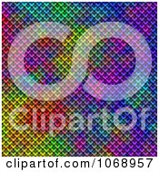 Clipart Colorful Kaleidoscope Background Royalty Free Illustration