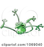 Poster, Art Print Of Goofy Green Froggy 15