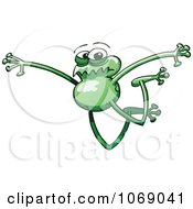 Poster, Art Print Of Goofy Green Froggy 14