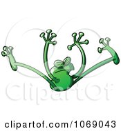 Clipart Goofy Green Froggy 5 Royalty Free Vector Illustration