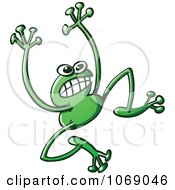 Poster, Art Print Of Goofy Green Froggy 4