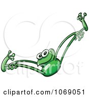 Poster, Art Print Of Goofy Green Froggy 6