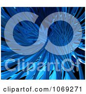 Clipart 3d Blue Abstract Fiber Background 1 Royalty Free CGI Illustration by Mopic