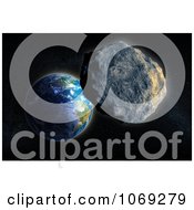 3d Asteroid Approaching Earth
