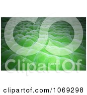 Poster, Art Print Of 3d Green Plant Tissue Closeup