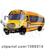 Poster, Art Print Of Yellow School Bus