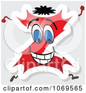 Clipart Running Red Letter Z Royalty Free Vector Illustration