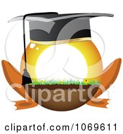 Clipart Frog Legged Sunshine Graduate Royalty Free Vector Illustration by Andrei Marincas