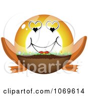 Clipart Love Frog Legged Ball Royalty Free Vector Illustration