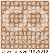 Poster, Art Print Of Bronze Pattern Background