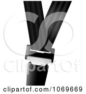 Clipart 3d Seat Belt Royalty Free Vector Illustration